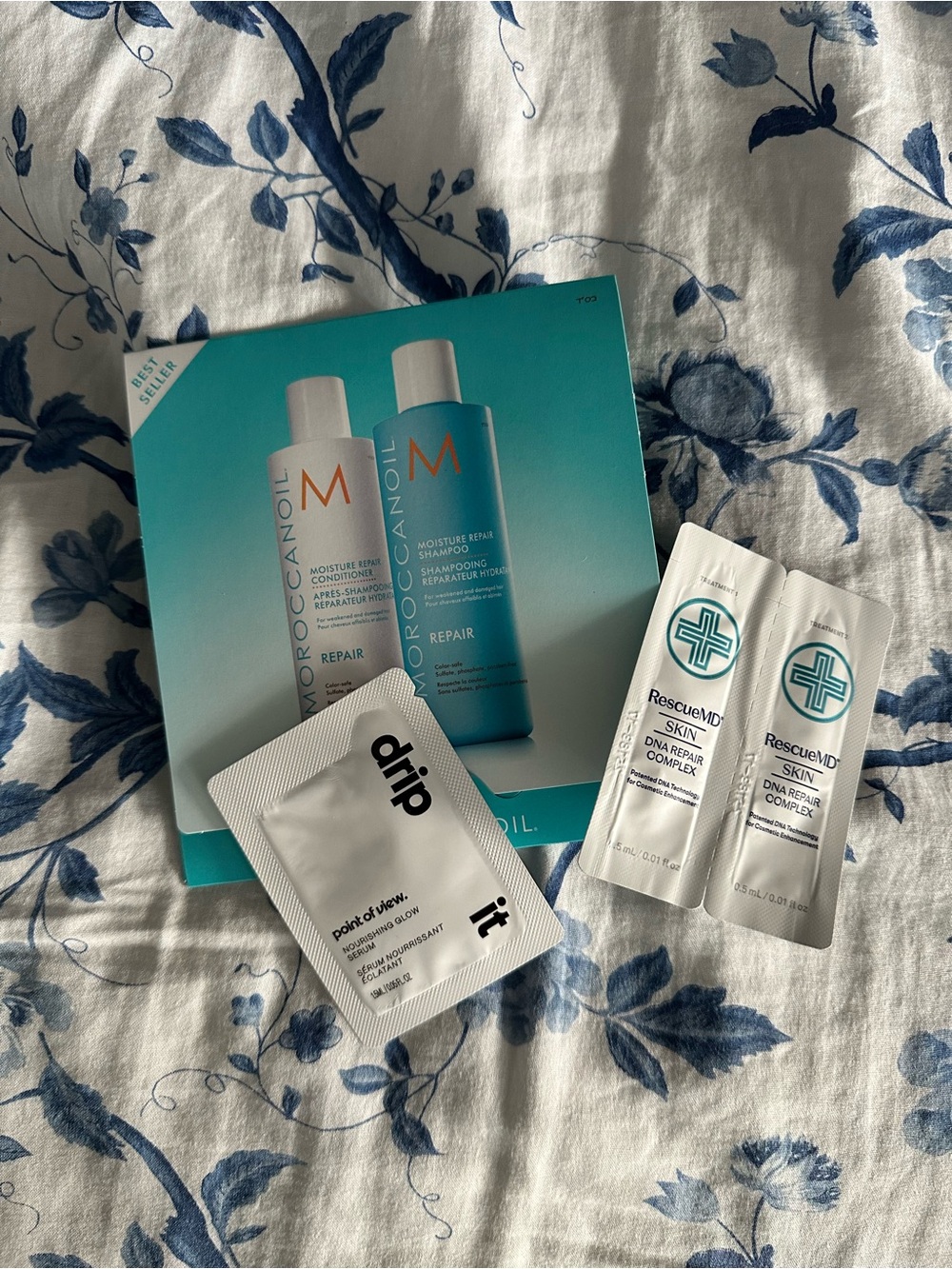 NWOT hair and skin samples bundle